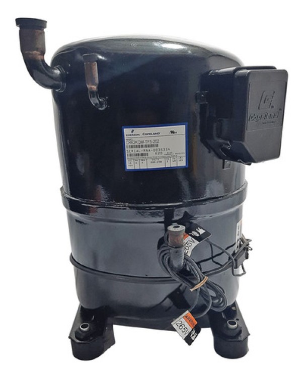 Compressor Hermético Copeland Cr62kqm 5,17hp 220v/3 R22