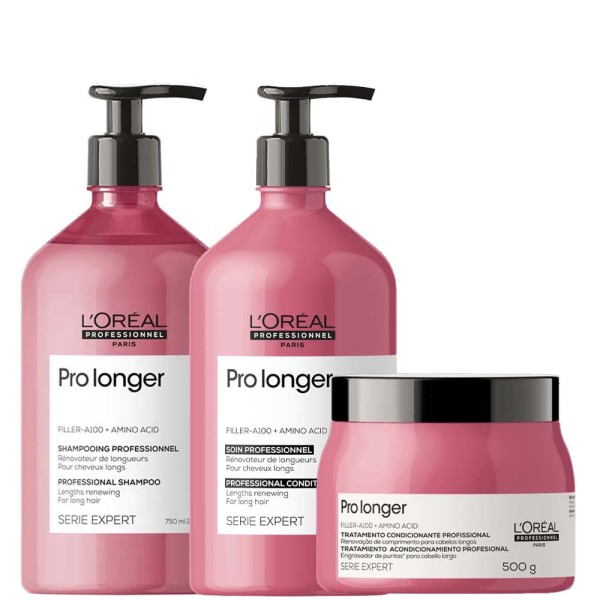Encontraproduto.com.br - Kit Tratamento Loréal Profissional Pro Longer 750ml