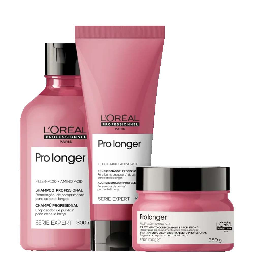 Kit Tratamento Loréal Profissional Pro Longer Home Care