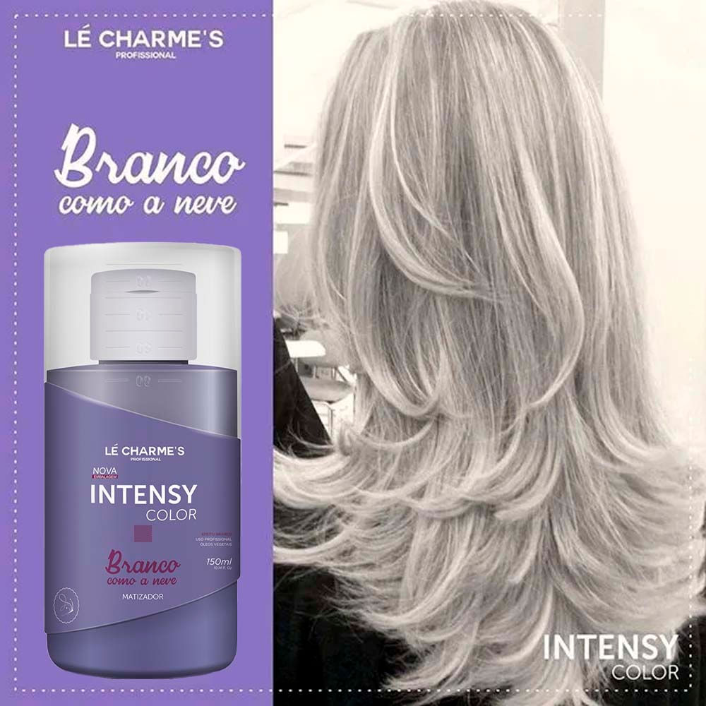 Encontraproduto.com.br - Matizador Lé Charmes Intensy Color Branco Como a Neve 150ml