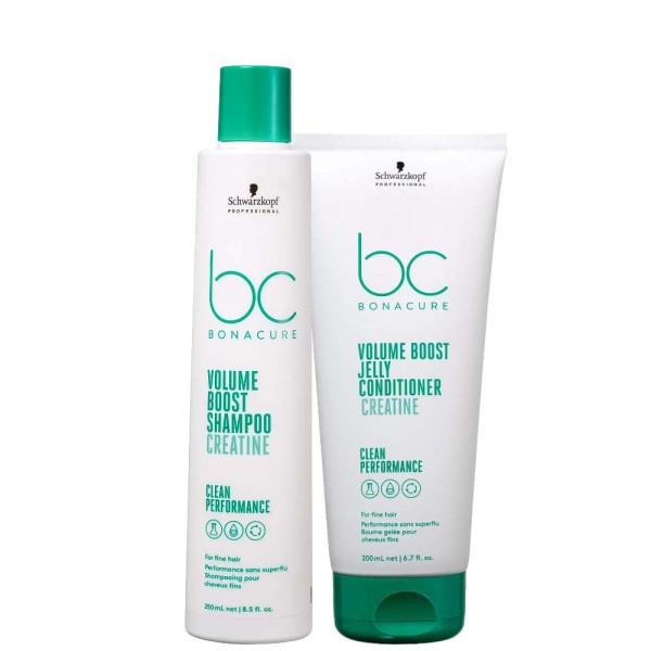 Encontraproduto.com.br - Kit Shampoo e Condicionador Schwarzkopf Bc Volume Boost Home