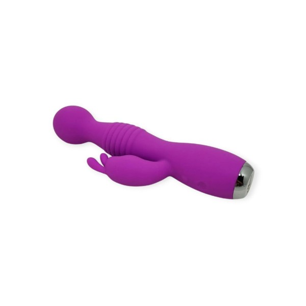Encontraproduto.com.br - Vibrador Rabbit Ponto G Bunny - Lovetoys - Roxo