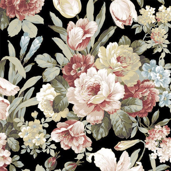 Encontraproduto.com.br - Guardanapo para Decoupage Ambiente com 2 Unidades Kate Black - 13310017