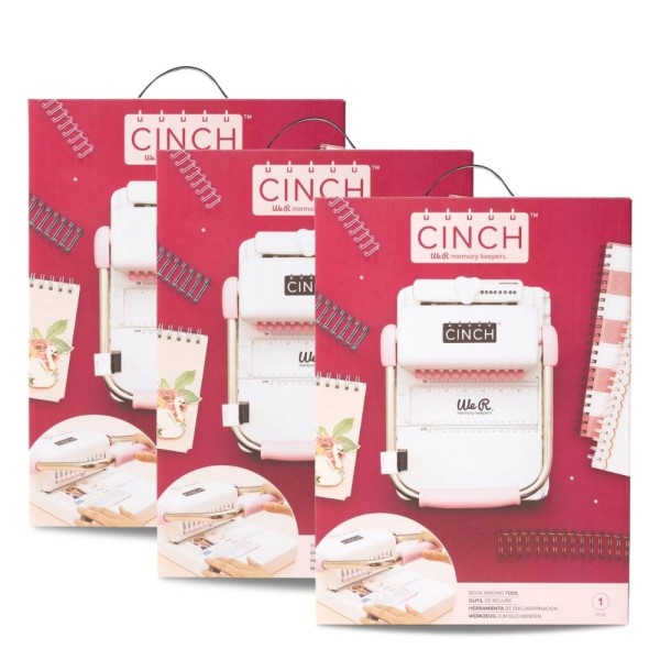 Encontraproduto.com.br - Encadernadora The Cinch Furo Quadrado We R Memory com 03 Unidades