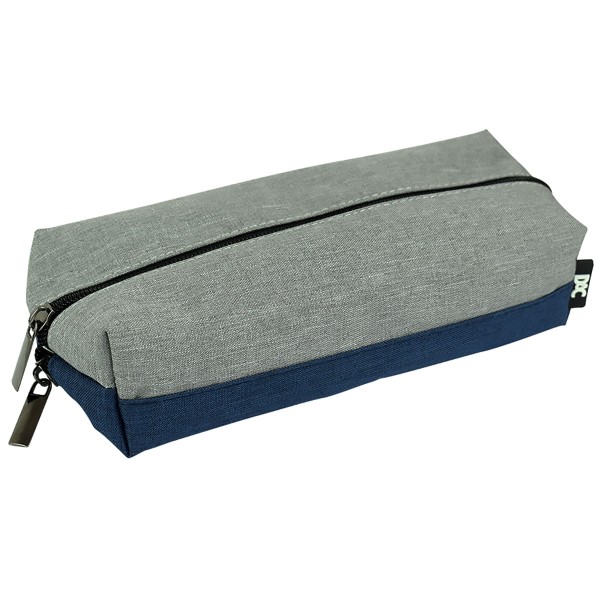 Encontraproduto.com.br - Estojo Azul e Cinza Duplo 2 Lados Dac - 4472az