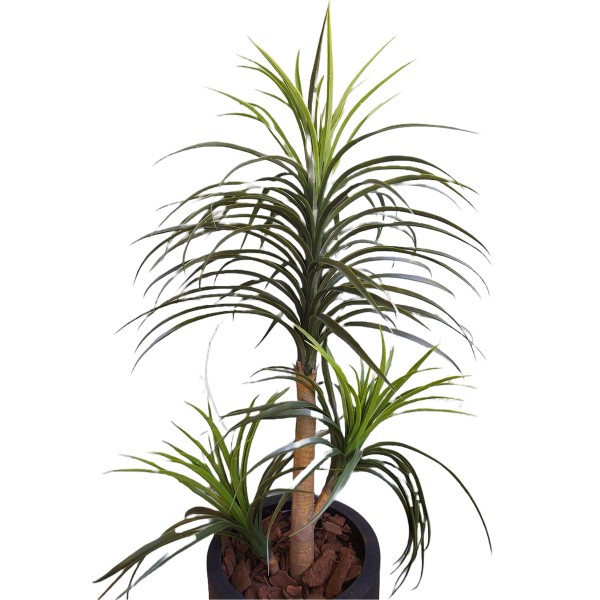 Encontraproduto.com.br - Árvore Artificial Yucca Toque Real com Vaso Vietnamita Preto