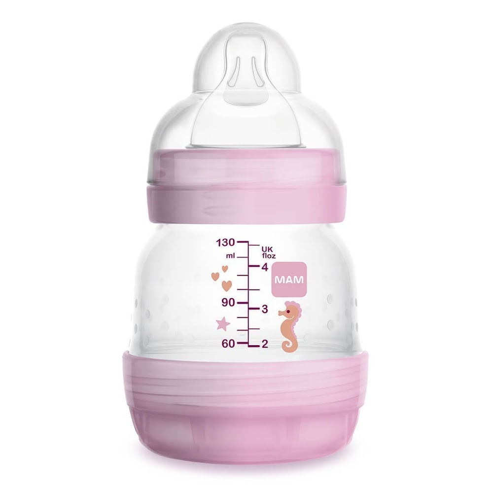 Mamaeira Mam Baby Easy Start Cor Rosa 130ml