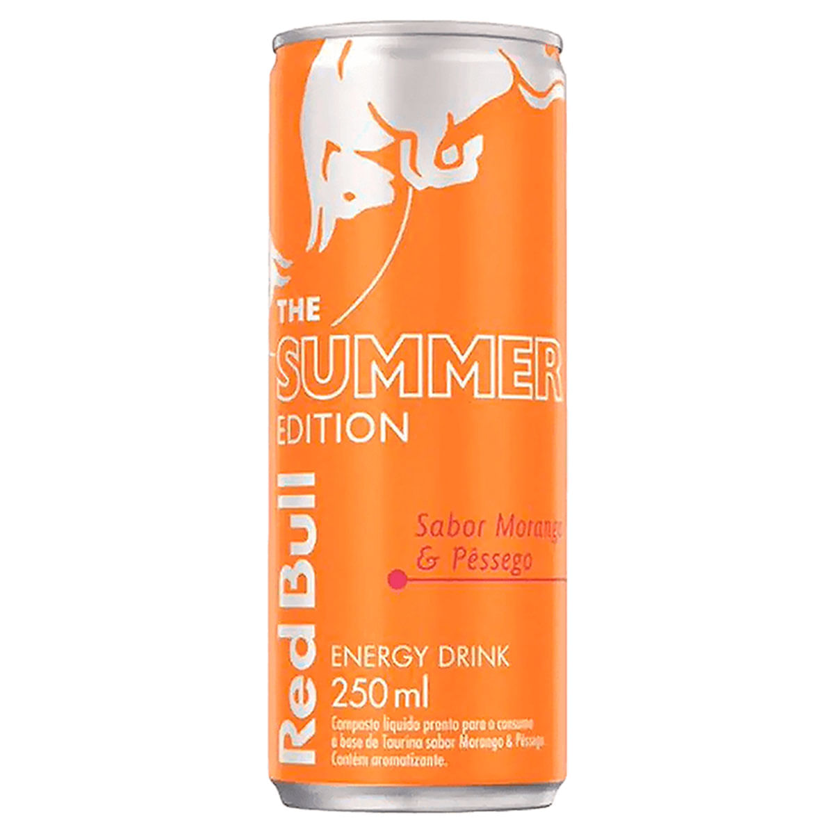 Encontraproduto.com.br - ENERGETICO RED BULL LATA 250ML MORANGO/PESSEGO