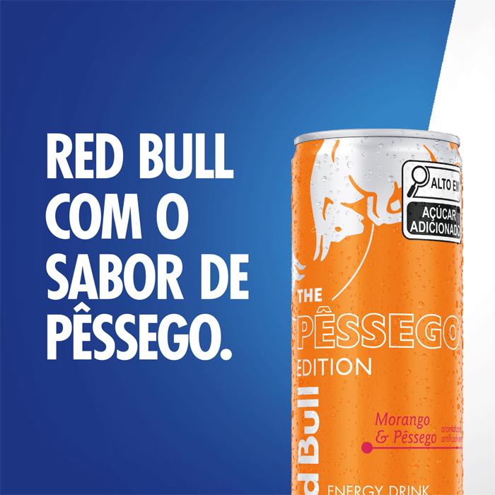 Encontraproduto.com.br - ENERGETICO RED BULL LATA 250ML MORANGO/PESSEGO