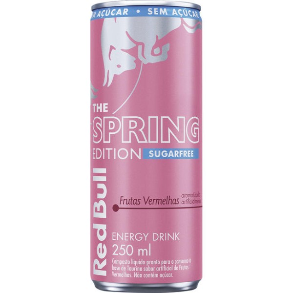 Encontraproduto.com.br - Energético Red Bull Frutas Vermelhas Sugar Free Lata com 250ml