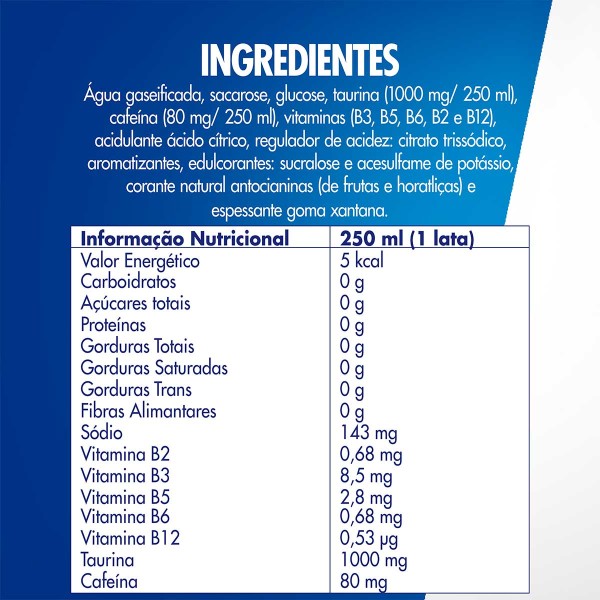 Encontraproduto.com.br - Energético Red Bull Frutas Vermelhas Sugar Free Lata com 250ml