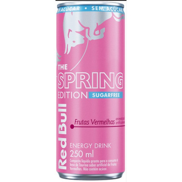 Encontraproduto.com.br - Energético Red Bull Frutas Vermelhas Sugar Free Lata com 250ml