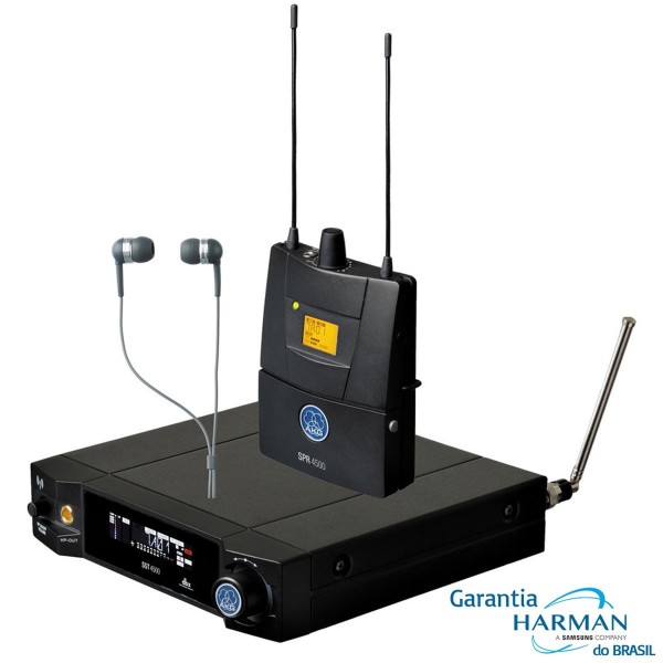 Encontraproduto.com.br - Monitor Sem Fio In-Ear IVM-4500 BDI IN - AKG