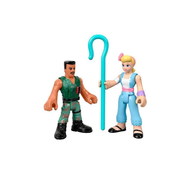 Encontraproduto.com.br - Combate Carl e Bo Peep Toy Story 4 Imaginext - Mattel GFD13