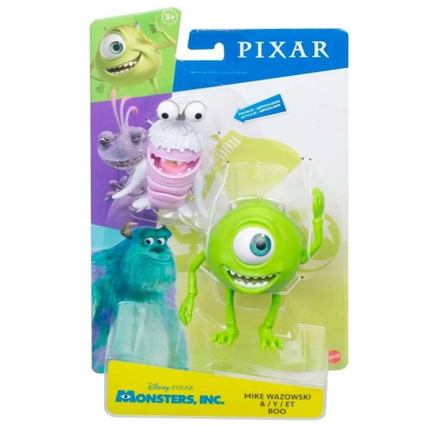 Encontraproduto.com.br - Mike Wazoswki e Boo Monstros S.A Figura Disney Pixar - Matte