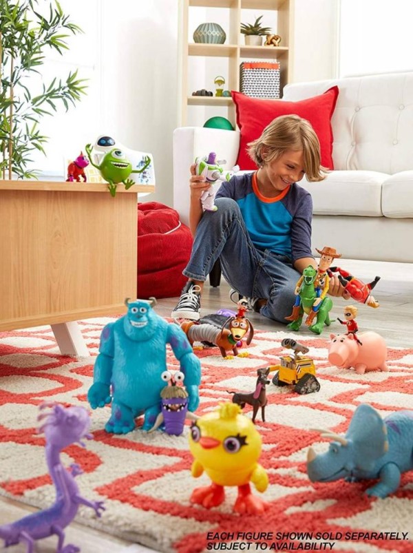 Encontraproduto.com.br - Mike Wazoswki e Boo Monstros S.A Figura Disney Pixar - Matte