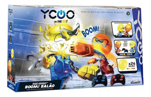 Batalha de Robôs Boom Balão Robo Kombat - DTC 5222
