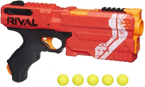 Encontraproduto.com.br - Kronos XVIII-500 Nerf Rival Vermelho - Hasbro E3109-E3380