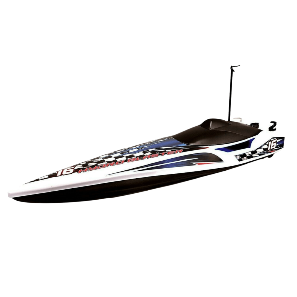 Encontraproduto.com.br - Lancha com Controle Remoto Hydro Blaster Boat - Maisto