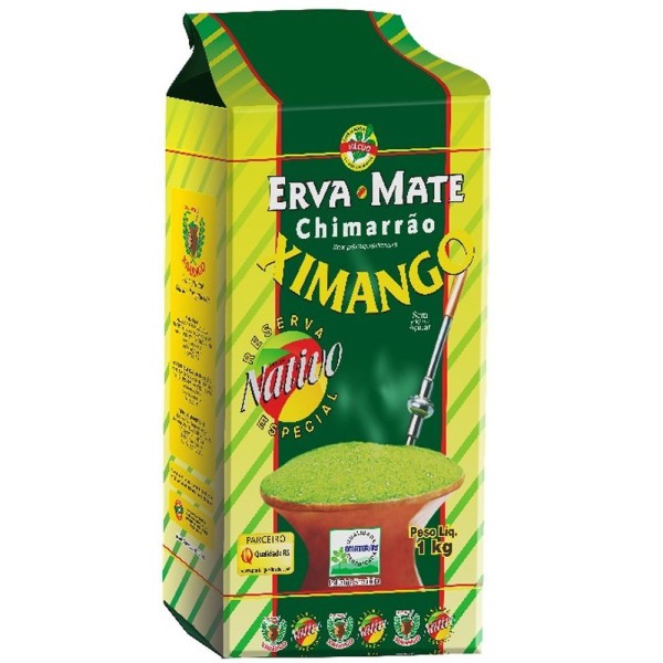 Encontraproduto.com.br - Kit 10 Erva-Mate Tererê Abacaxi E Menta 250G Ximango Ximaice