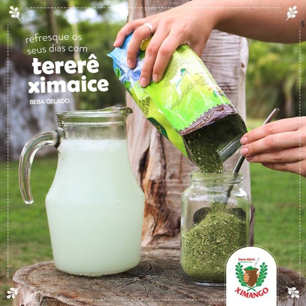 Encontraproduto.com.br - Kit 10 Erva-Mate Tererê Abacaxi E Menta 250G Ximango Ximaice