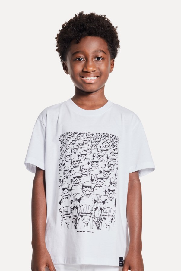 Camiseta Mini Est Exercito Stormtrooper