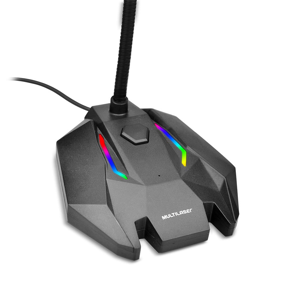 Encontraproduto.com.br - Microfone Gamer USB Com LED Multi - PH363OUT [Reembalado]