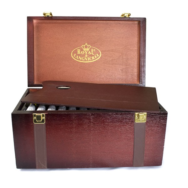Encontraproduto.com.br - Maleta Super Luxo Completo para Pintura Royal & Langnickel - com 80 Peças Rset-art8000
