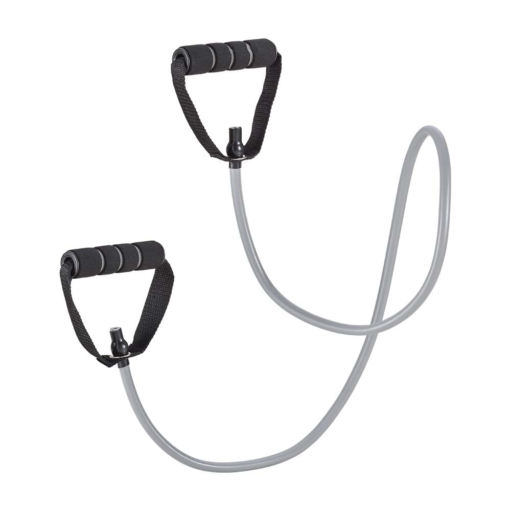 Extensor Elástico Toning Tube Com Alça Fitness Cinza/Preto Atrio - ES223OUT [Reembalado]