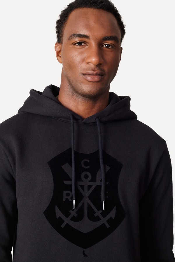 Hoodie De Moletom Escudo Fla