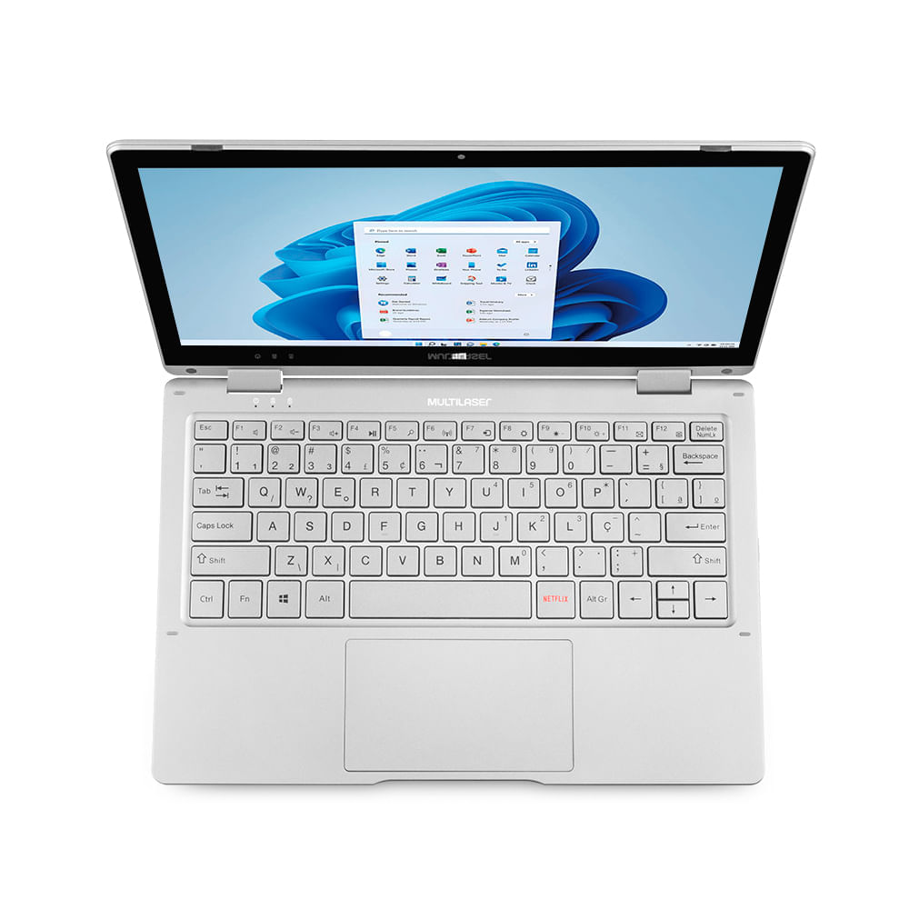 Encontraproduto.com.br - Notebook M11W Prime 2 em 1, com  Windows 11 Home, Processador Intel Celeron,  Tela 11,6 Pol + Microsoft 365 Personal e 1TB na Nuvem - PC280OUT