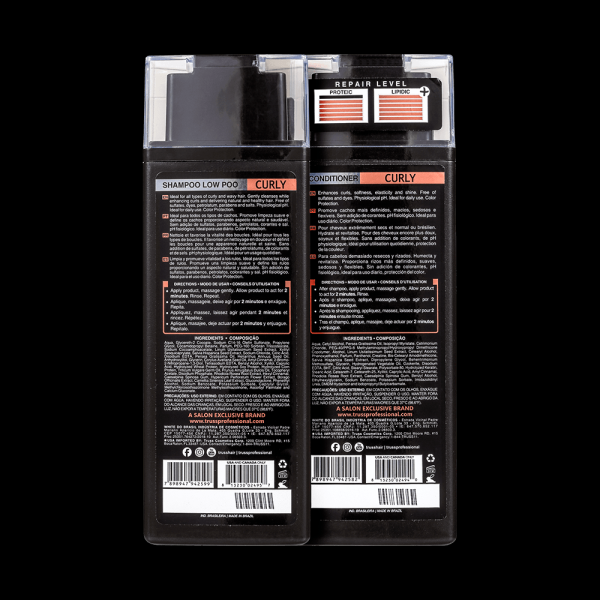 Encontraproduto.com.br - Tuss Kit Curly Low Poo Duo (2 Produtos)