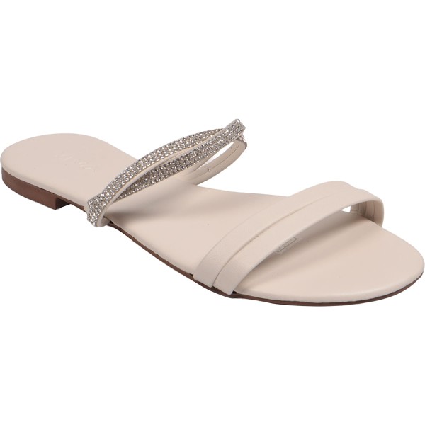 Rasteira Soft Off White Viva