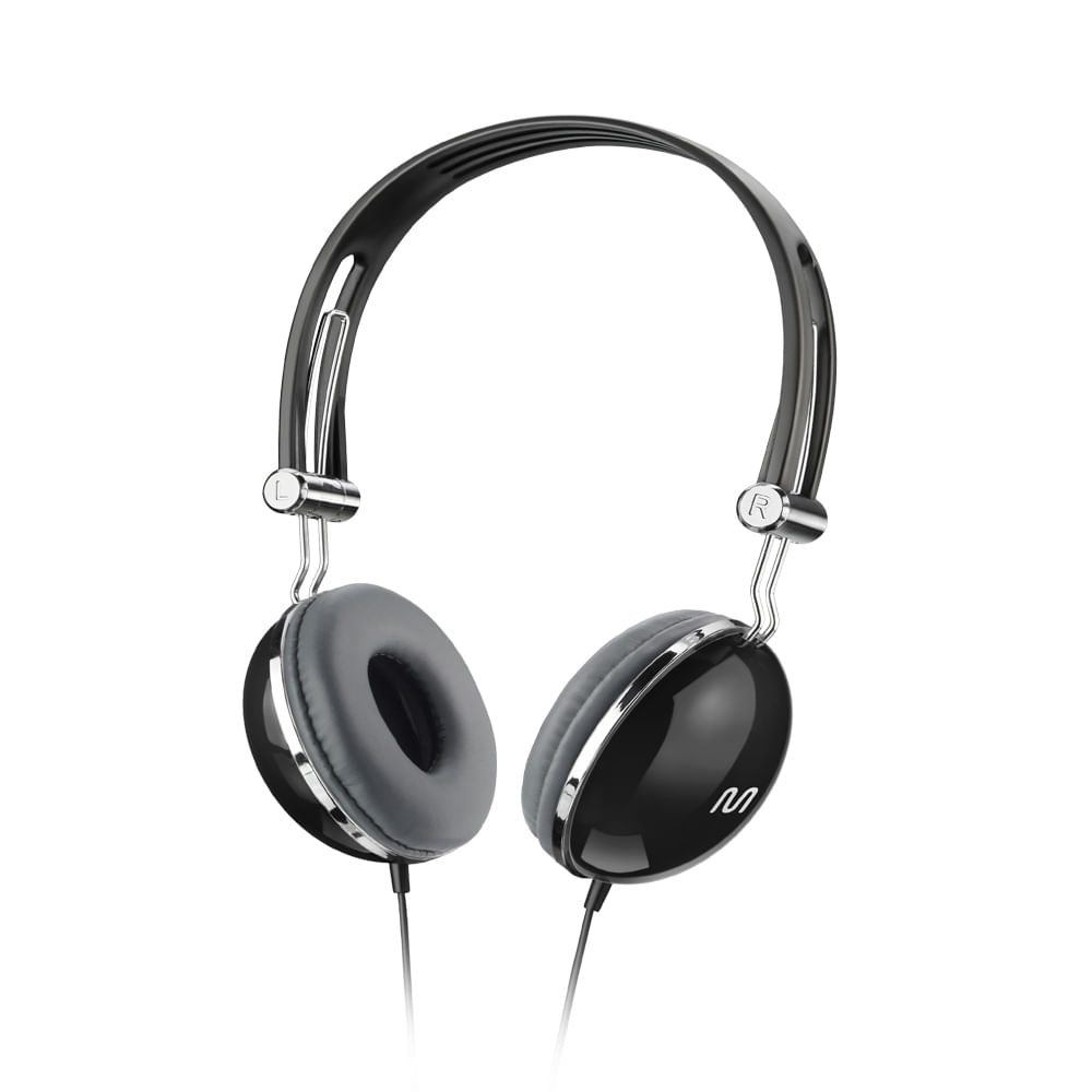 Headphone Superbass Design Retro P2 Preto Multi - PH053OUT [Reembalado]