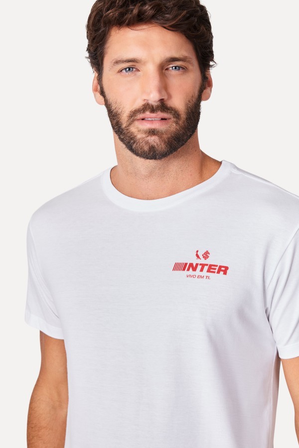 Camiseta Estampada Vivo Inter