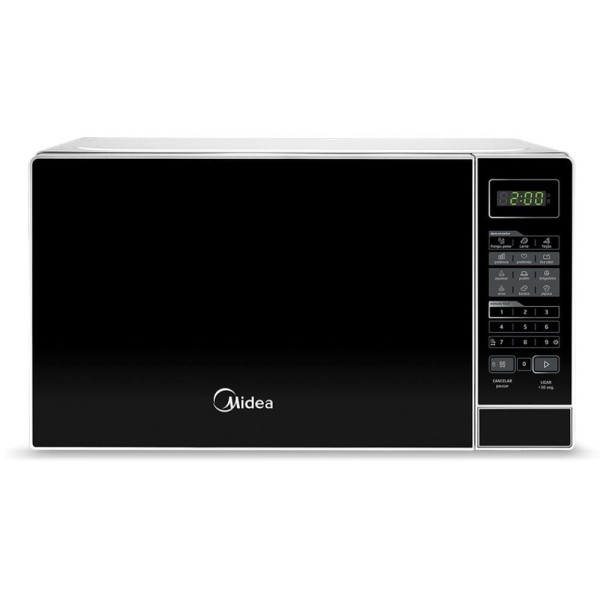 Micro-ondas Midea 20L MRAS21 Branco/Preto