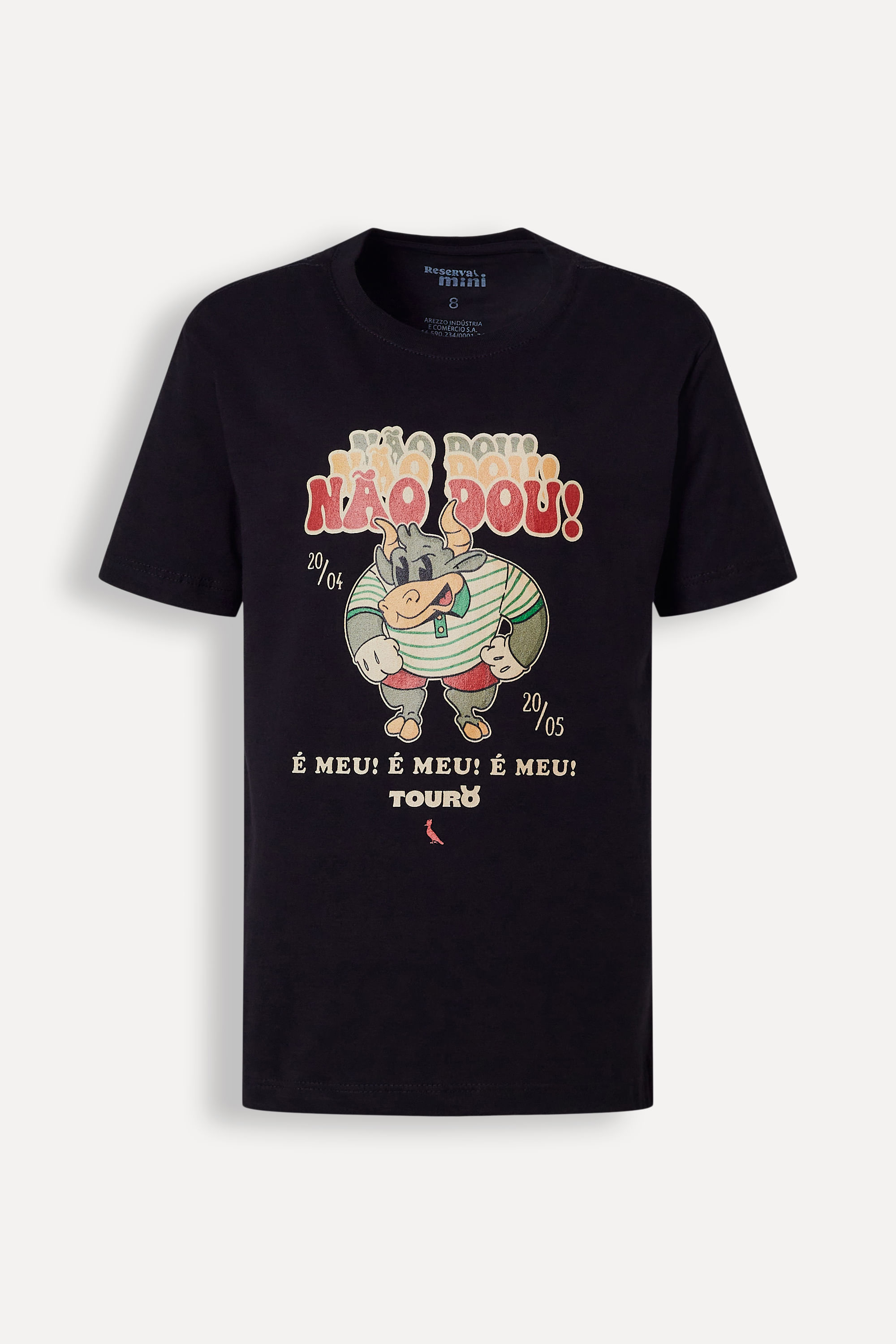 Camiseta Mini Est Touro
