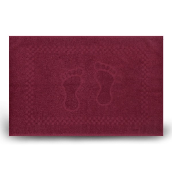 Toalha Piso Pezinho Vinho Nobre 45X68CM - APPEL