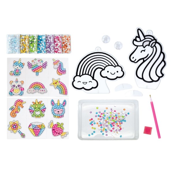 Encontraproduto.com.br - Pintura com Diamante - Unicórnio - Creativity For Kids By Faber Castell 62469000