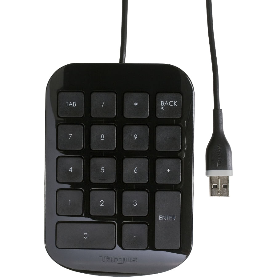 Teclado Numérico USB Multimídia AKP10US-60BL - Targus