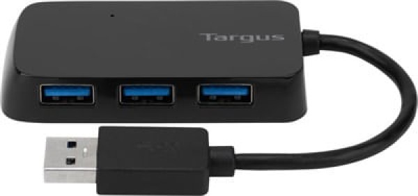Encontraproduto.com.br - HUB USB 3.0 4 portas ACH124US Preto Targus