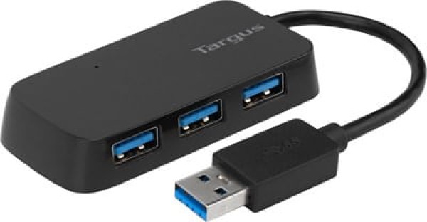 Encontraproduto.com.br - HUB USB 3.0 4 portas ACH124US Preto Targus