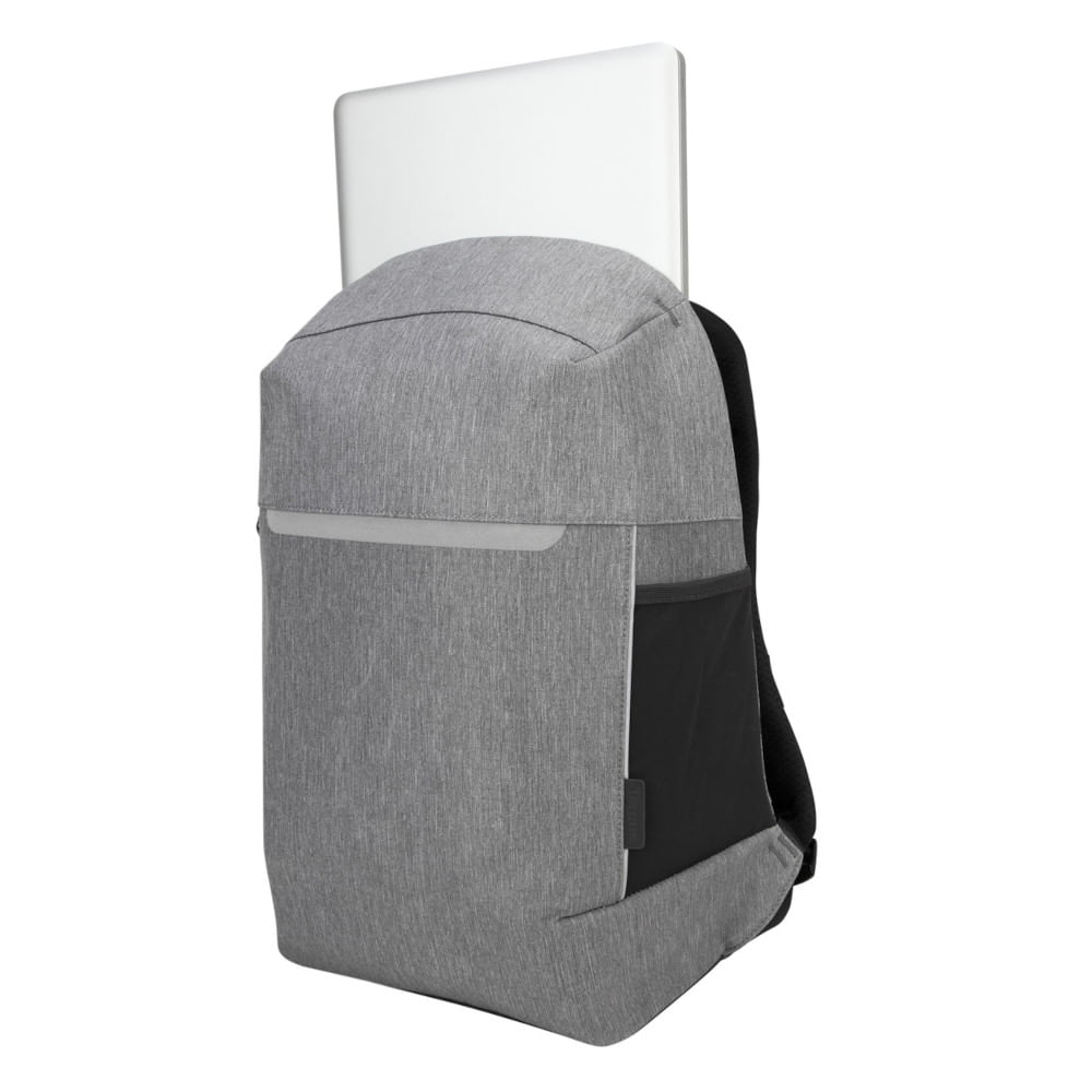 Encontraproduto.com.br - Mochila Targus Antifurto CityLite Pro Security 15.6 Cinza - TSB938GL