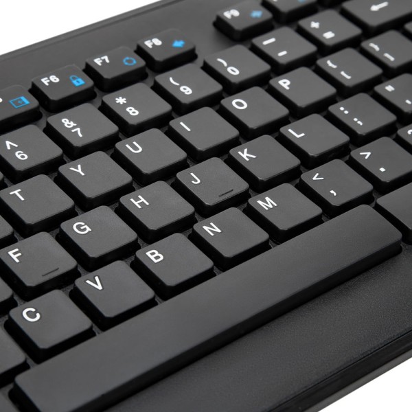 Encontraproduto.com.br - Kit Sem Fio Teclado Multimídia e Mouse Com 1600Dpi Tecnologia Anti Microbiana Preto Targus - AKM610 AKM610