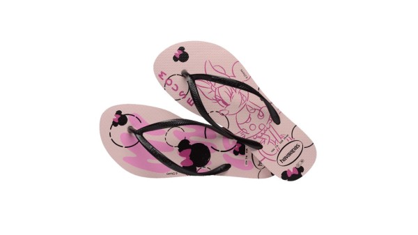 Encontraproduto.com.br - Chinelo Havaianas Feminino Slim Disney Minnie