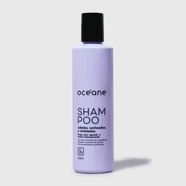 Encontraproduto.com.br - Shampoo Cabelos Cacheados e Ondulados 250 ml Oceane