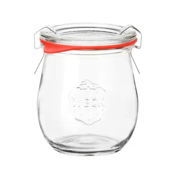 Pote de Vidro Tulipa Hermetico Weck 370ml