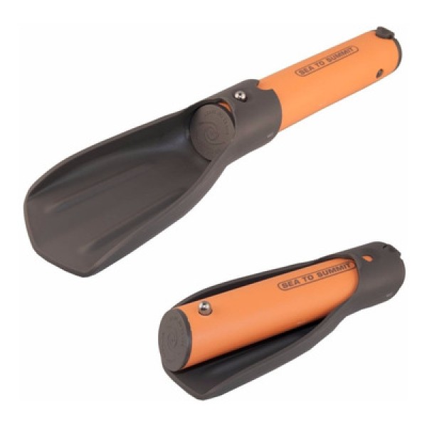 Pá retrátil reforçada Sea to Summit Pocket Trowel