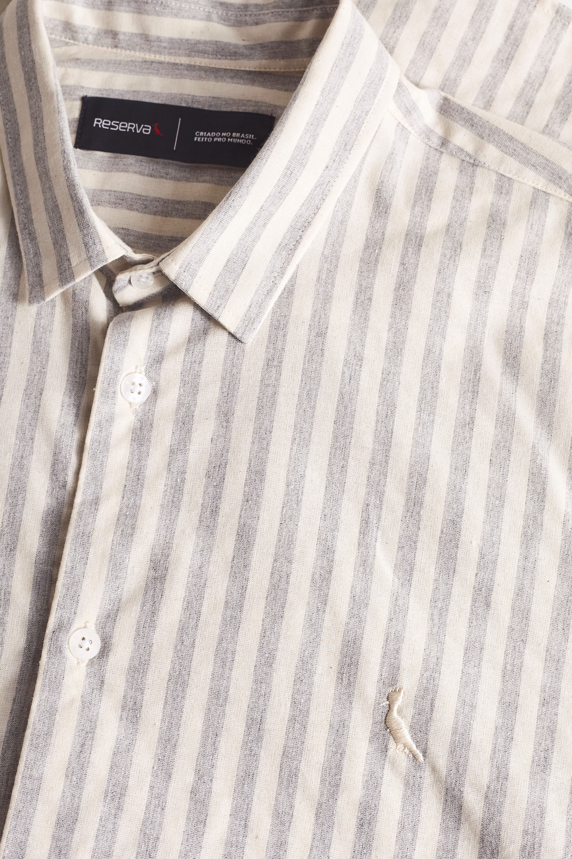 Encontraproduto.com.br - Camisa Ml Listrado Ordem