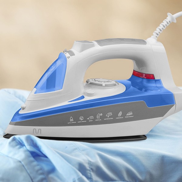 Encontraproduto.com.br - Ferro de Passar Roupa à Vapor Base Cerâmica com Função Corta Pingos 220V Multi - HO079OUT [Reembalado]